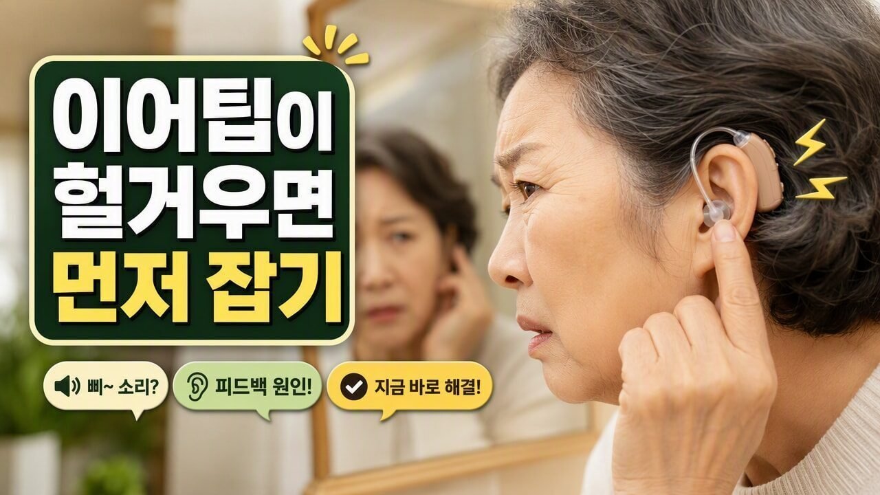 보청기 미세 소리(삐- 소리) 발생 원인과 해결 순서 7단계, 피팅 점검 전 확인할 것